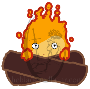 "Calcifer" Tattoo Commission