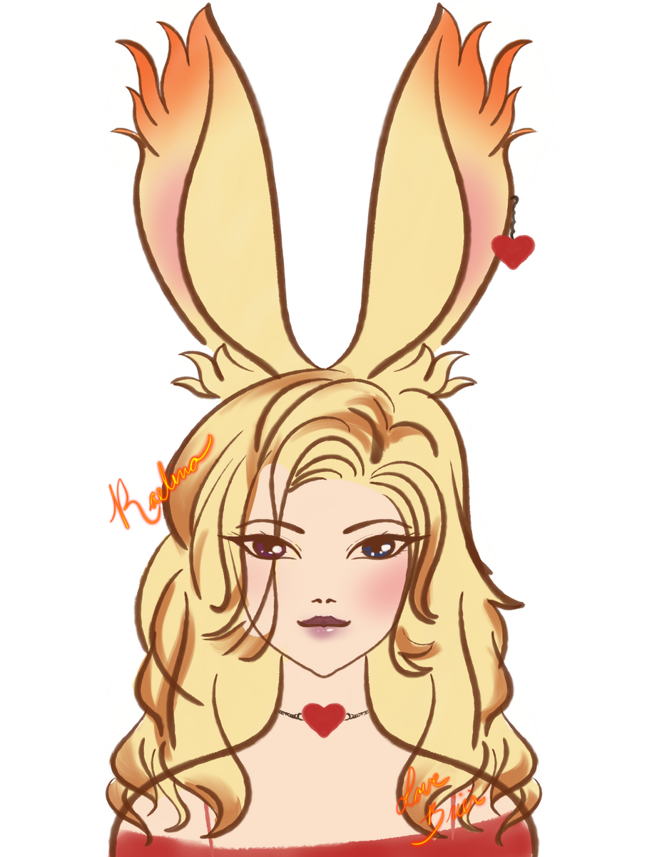 Watercolor-Styled Portrait