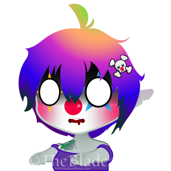 Zombiegirl "Clown"